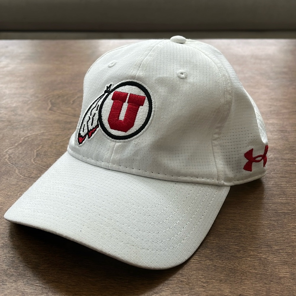 University of Utah Adjustable Under Armour Hat